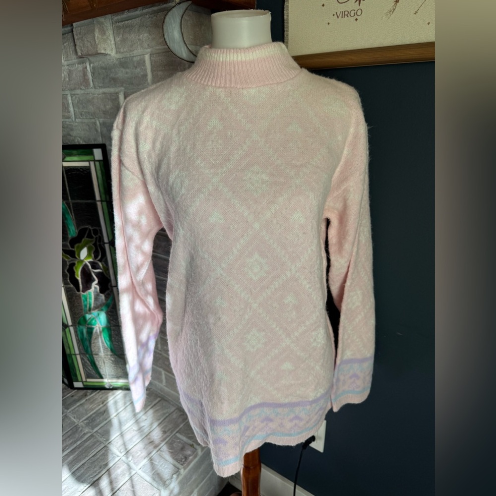 Vintage 90’s Pastel Turtleneck
